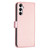 Samsung Galaxy A56 5G Four-leaf Embossed Leather Phone Case - Pink