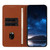 Samsung Galaxy A56 5G Global Strong Magnetic Frosted Flip Leather Phone Case - Coffee Color