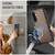 Samsung Galaxy A56 5G JEEHOOD J09 Buckle Card Bag MagSafe Magnetic Style RFID Leather Phone Case - Brown