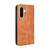 Samsung Galaxy A56 5G Magnetic Buckle Retro Texture Leather Phone Case - Brown