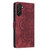 Samsung Galaxy A56 5G Mandala Embossed Retro Frosted Leather Phone Case - Red