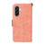 Samsung Galaxy A56 5G Multi-card Slots Crossbody Cowhide Leather Phone Case - Pink