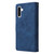 Samsung Galaxy A56 5G Multifunctional Frosted Zipper Wallet Leather Phone Case - Blue