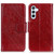 Samsung Galaxy A56 5G Nappa Texture Horizontal Flip Leather Phone Case - Red Samsung Galaxy A56 5G Nappa Texture Horizontal Flip Leather Phone Case - Red