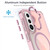 Samsung Galaxy A56 5G Plating Gradient Discolor MagSafe Phone Case - Pink Samsung Galaxy A56 5G Plating Gradient Discolor MagSafe Phone Case - Pink