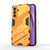 Samsung Galaxy A56 5G Punk Armor 2 in 1 PC + TPU Shockproof Phone Case with Invisible Holder - Orange