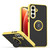 Samsung Galaxy A56 5G Q Shadow 1 Series TPU + PC Phone Case with Ring - Yellow