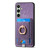 Samsung Galaxy A56 5G Retro Splitable Magnetic Card Bag Leather Phone Case - Purple Samsung Galaxy A56 5G Retro Splitable Magnetic Card Bag Leather Phone Case - Purple