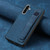 Samsung Galaxy A56 5G Retro Wristband Holder Leather Back Phone Case - Blue