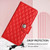 Samsung Galaxy A56 5G Rhombic Texture Flip Leather Phone Case with Lanyard - Red Samsung Galaxy A56 5G Rhombic Texture Flip Leather Phone Case with Lanyard - Red