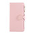 Samsung Galaxy A56 5G Round Buckle Zipper Wallet Leather Phone Case with Crossbody Strap - Pink