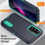 Samsung Galaxy A56 5G Rugged PC Hybrid Silicone Phone Case with Holder - Dark Blue+Light Green