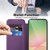 Samsung Galaxy A56 5G Shield MagSafe RFID Anti-theft Leather Phone Case - Purple