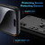 Samsung Galaxy A56 5G Shockproof Metal Ring Holder Phone Case - Black