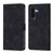Samsung Galaxy A56 5G Skin-feel Embossed Leather Phone Case - Black