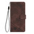 Samsung Galaxy A56 5G Skin-feel Embossed Leather Phone Case - Brown Samsung Galaxy A56 5G Skin-feel Embossed Leather Phone Case - Brown