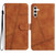 Samsung Galaxy A56 5G Skin-feel Stitching Leather Phone Case - Brown