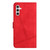 Samsung Galaxy A56 5G Skin-feel Stitching Leather Phone Case - Red