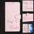 Samsung Galaxy A56 5G Smile Embossing RFID Leather Phone Case - Pink Samsung Galaxy A56 5G Smile Embossing RFID Leather Phone Case - Pink
