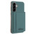 Samsung Galaxy A56 5G Solid Color Horizontal Magnetic Card Bag RFID MagSafe Phone Case - Green