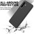 Samsung Galaxy A56 5G Solid Color Liquid Silicone Dropproof Full Coverage Phone Case - Black Samsung Galaxy A56 5G Solid Color Liquid Silicone Dropproof Full Coverage Phone Case - Black