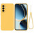 Samsung Galaxy A56 5G Solid Color Liquid Silicone Dropproof Full Coverage Phone Case - Yellow