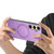 Samsung Galaxy A56 5G Solid Color Retro Magsafe PU Back Cover Phone Case - Purple
