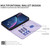 Samsung Galaxy A56 5G Square Texture Leather Phone Case - Purple