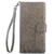 Samsung Galaxy A56 5G Tree & Deer Embossed Leather Phone Case - Grey