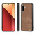 Samsung Galaxy A56 5G Vintage Leather PC Back Cover Phone Case - Brown Samsung Galaxy A56 5G Vintage Leather PC Back Cover Phone Case - Brown
