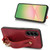 Samsung Galaxy A56 5G Wristband Leather Back Phone Case - Red