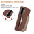 Samsung Galaxy A56 5G Zipper Horizontal Magnetic Card Bag RFID MagSafe Phone Case - Brown Samsung Galaxy A56 5G Zipper Horizontal Magnetic Card Bag RFID MagSafe Phone Case - Brown