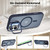 Blaseline InFrame MagSafe Case with Kickstand for Apple iPhone 17 - Cobalt