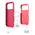Echelon Fuse Series w/ MagSafe Case for Apple iPhone 17 Pro - Red
