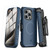 MyBat Pro Maverick Series MagSafe Case w/ Holster and Tempered Glass for Apple iPhone 15 Pro Max - Blue