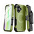 MyBat Pro Maverick Series MagSafe Case w/ Holster and Tempered Glass for Apple iPhone 17 - Army Green
