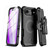 MyBat Pro Maverick Series MagSafe Case w/ Holster and Tempered Glass for Apple iPhone Air - Black