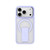 CLICK Latch Series iPhone 17 Pro Case - Clear Purple