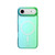 CLICK Clear Ombre MagSafe Series iPhone Air Case - Green Blue