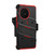 ZIZO BOLT Bundle TCL 50 XL 5G Case with Tempered Glass - Black / Red