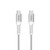 ZIZO PowerVault 5FT Braided Nylon USB-C Cable - White