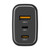 ZIZO PowerVault 30W USB-C + USB-A + Reverse Lightning Port Wall Charger - Black