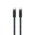 ZIZO PowerVault Link+ Lanyard USB-C Cable - Black