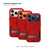 ZIZO TRANSFORM Series iPhone 17 Pro MagSafe Case - Red