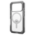 Urban Armor Gear Uag - Trooper Magsafe Case for Apple iPhone 17 Pro 2 Pieces - Clear and Ash