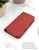 Piel Frama 532 Red Folio Style Magnetic Leather Case for iPhone Air