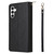 Samsung Galaxy S25 FE 5G 9-Card Slots Zipper Wallet Bag Leather Phone Case - Black