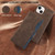 Samsung Galaxy S25 FE 5G ABEEL Color Block Magnetic RFID Leather Phone Case - Brown-Blue