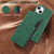 Samsung Galaxy S25 FE 5G ABEEL Color Block Magnetic RFID Leather Phone Case - Green-Black