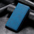 Samsung Galaxy S25 FE 5G Business Solid Color Magnetic RFID Leather Phone Case - Blue